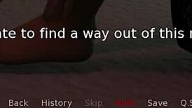 Emily descends into shaved pussy femdom temptation play