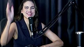 kamilla werneck shows off boquete skills sucking bia hot's tits in sheer red