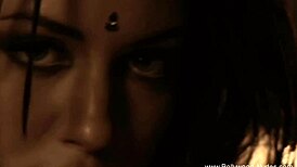 Feel This Erotic Indian Dancing Tease and Relaxing Asian Nude Ritual Again!