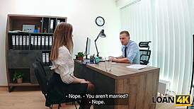 Una Fairy 18+ Genç Ofiste Sert Sikişle İnliyor