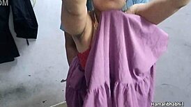 Sexy Indian Bhabhi In Gown Enjoys Intense Hardcore Session
