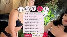 Interactive Harem Blowjob Frenzy with Enmarchenoire and Madison McQueen in Crazy Foursome