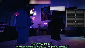 hey dude that goblin slut elf just seduced me into rough anal creampie roblox rp with ranoya1