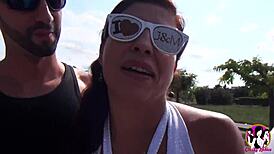 Two Sexy Cheeky Ladies Hard Anal Fucked Slut Style