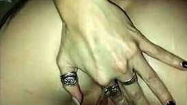 wet milf's gaping ass stretched by bareback anal pounding