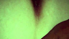 fat milf's wet shaved pussy smashed doggystyle by bbc in garage creampie