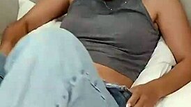 the latina grabs her vibrator and teases her wet pussy to a shaking orgasm