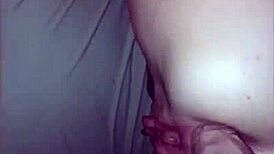 wet milf's gaping ass stretched by bareback anal pounding