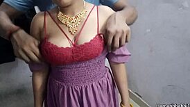 Sexy Indian Bhabhi In Gown Enjoys Intense Hardcore Session