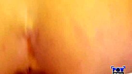 Tara ashley horny eyes lock while riding miles long cock