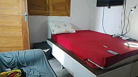 i went ta bathroom ta help sexy latina hottie n we fucked hard!!