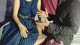 damn cute bhabhi craves rough hard anal from devar!