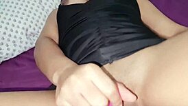 omg i can't believe this cute argentinian model slips off her panties outside...