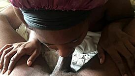 i kept slurping his huge cock while he exploded cum everywhere 😩💦🤤