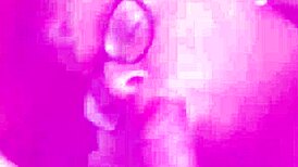 chubby mature gets creamy cumshot finish