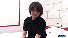 Trapped in prison room she craves two guys' deepthroat and doggystyle fun