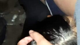 Secret Barn Pussy Fuck with Brunette Neighbor