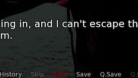 Emily descends into shaved pussy femdom temptation play