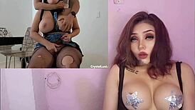 Stepdad, did my big tits thick body seduce you completely?