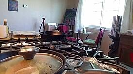 Wanna clean eat with sexy wife Aurora Willows?