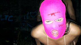 heart races eating my girlfriend's tight ass in abandoned lot