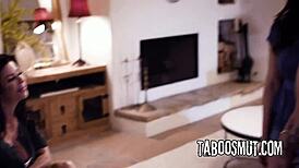 hot stepfamily foursome milf teen big ass riding doggystyle cowgirl taboo american