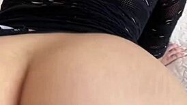 petite 18yo latina teen with big ass takes monster cock anal creampie in pov casting