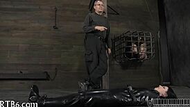 Angel Endures Intense Caning Session in Strict Discipline