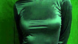 blindfolded me in lingerie... eastern euro model's panties tease got me so hot umm