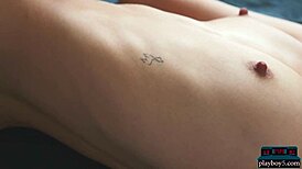 Super Petite Russian Blonde Aleksandra Smelova Teases Tits