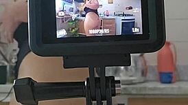 exhibitionist wife turns hubby into cuckold flashing stranger!