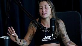 check out damiana's slutty interview with grandpa moai porn cast brazil part 5 sheer red lingerie? 😈