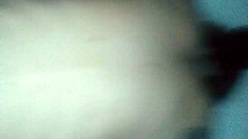 What happens when a slut gets pounded doggystyle, panties still on?