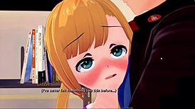 call of nature part 2 😩 teen deepthroats big cock doggystyle anal creampie facial cum in mouth outdoor taboo walkthrough