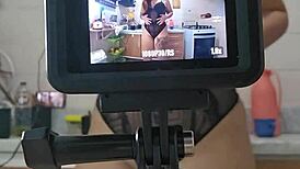 exhibitionist wife turns hubby into cuckold flashing stranger!