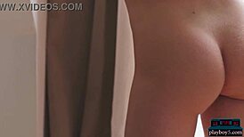 Super Petite Russian Blonde Aleksandra Smelova Teases Tits