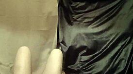 Humiliate me more, slave pins body in painful auto-session agony