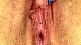 Ever seen euroslut vibrate huge clit till pussy squirts everywhere?