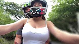 hot latina stepmom picks me up after college for taboo fun