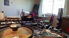 Wanna clean eat with sexy wife Aurora Willows?