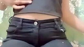 beautiful indian girl fingers tight juicy pussy solo first time cute natural tits