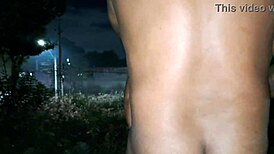 heart races eating my girlfriend's tight ass in abandoned lot