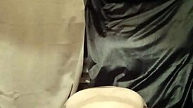 Humiliate me more, slave pins body in painful auto-session agony