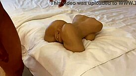 POV stepmom milf with huge cock surprise fucks tantaly doll to creampie orgasm
