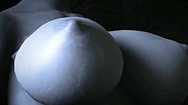 alcina dimitrescu monster cock blowjobs doggystyle and bent over cumshots