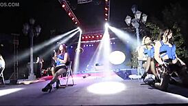 mysterious tokyo bitch cop in uniform seduces with heavy cash performance intrigue