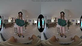 wetvr vr pov skinny brunette scout pounded big cock creampie vibrator tits