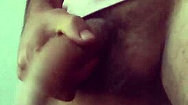 Ella drools on cock films jerk off ends cum bath real couple