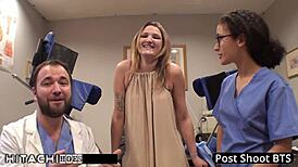 Nurse forces hitachi vibrator orgasms on me nonstop damn that feels intense...