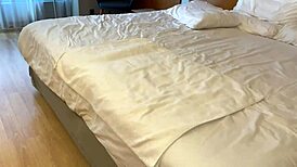 POV stepmom milf with huge cock surprise fucks tantaly doll to creampie orgasm